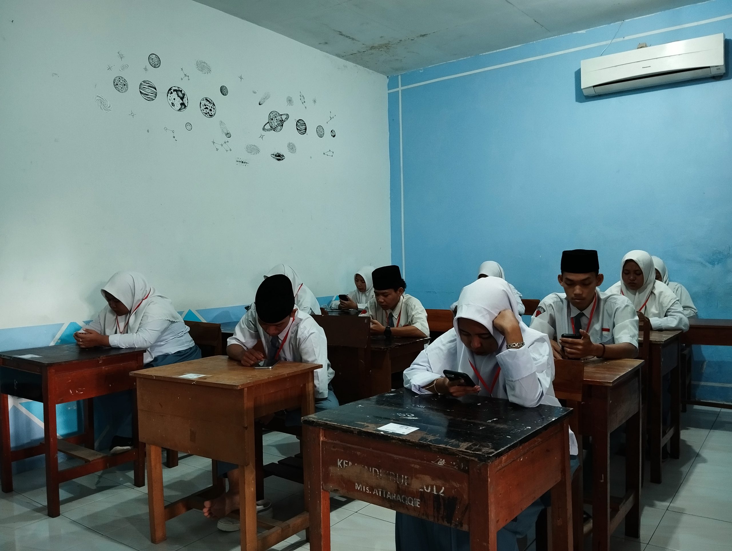 Asesmen Madrasah MA Hidayatul Mubtadiin Berjalan Lancar